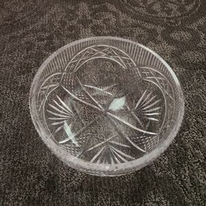 Waterford Crystal Bowl Master Cutter Bowl 8” x 3 1/2".